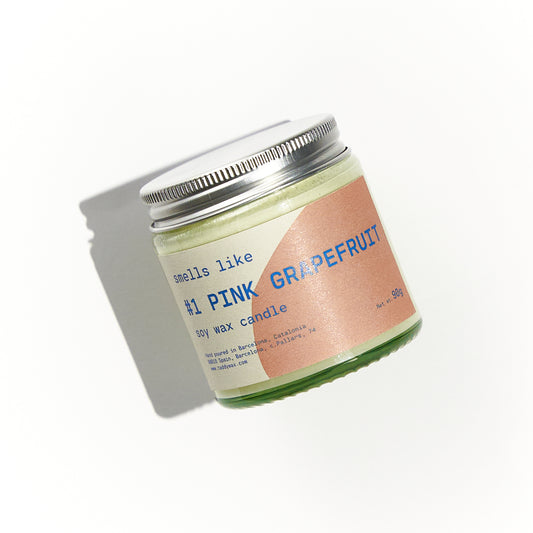 #1 Pink Grapefruit, soy candle
