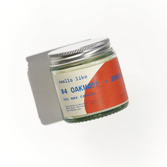 #4 Oakmoss + Ambra, soy candle