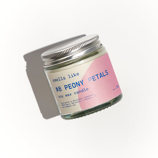 #8 Peony Petals, soy candle