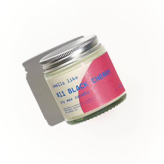 #11 Black Cherry, soy candle