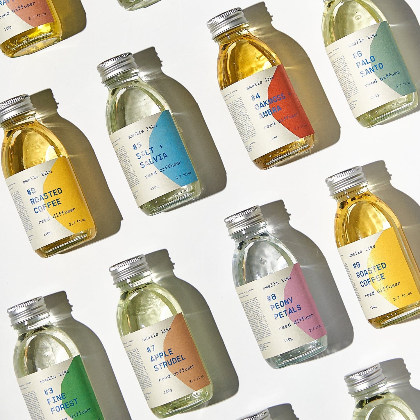 #5 Salt + Salvia, reed diffuser