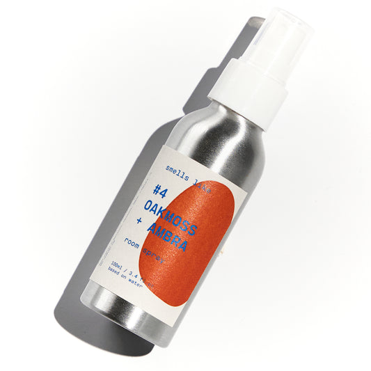 #4 Oakmoss + Ambra, room & linen spray